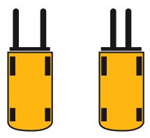 Adjust Forks Lever Illustration