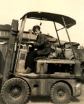 Vintage Forklift Image